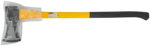 Топор-колун "ушастый" кованый 3000г фибергласовая длинная ручка FIT 46157 фото 3