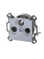 Розетка TV-R-SAT ABB Levit единственная серебро 5011H-A03303 70W | код 2CHH083303A6070 | ABB