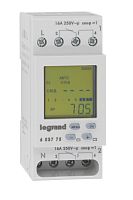 Таймер cуточный/недельный, 2 канала, 28 программ, 230В | код 603775 | Legrand