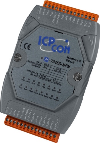 M-7045D-NPN CR M-7045-NPN with LED Display(Gray Cover) | код 00-06044939 | ICP DAS