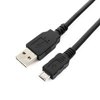 Кабель USB 2.0 Cablexpert CC-mUSB2D-0.3M, мультиразъем USB A, AM/microB 5P, 30cм, пакет | код CC-mUSB2D-0.3M | Cablexpert