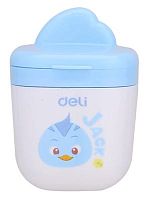 Точилка для карандашей ручная Deli ER01300 1 отверстие пластик ассорти дисплей | код 1205062 | DELI