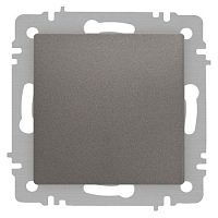 Выключатель 1-кл. СП Accent 6-101-09 10А IP20 250В AL/CU титан Intro Б0063440