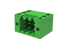 MC-DPG3.5H16-F-3500 Клемма MC, шаг 3.5мм, 16 конт., зел., шт | код MC-DPG3.5H16-F-3500 | SUPU