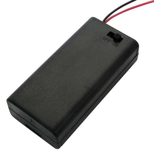 Батарейный отсек RUICHI BH638 АА 2х1, закрытый | код 59670 | Ruichi