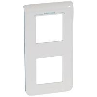 Рамка - Программа Mosaic - 2x2 модуля - вертикальная - антибактериальная | код 078723 | Legrand