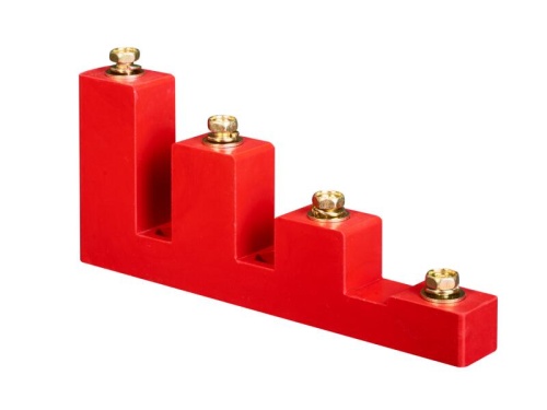 Изолятор SM Лесенка 700А 15кВ 4х30мм с болтом HLT | код 086-05-074 | HLT Изолятор SM Лесенка 700А 15кВ 4х30мм с болтом HLT | код 086-05-074 | HLT