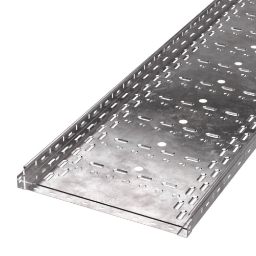Лоток перфорированный Стандарт 500х50х3000 (1,0 мм) (6 м/уп) Промрукав | код PR16.0017 | ПРОМРУКАВ