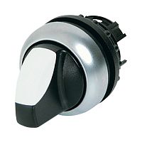 Переключатель с поворотной ручкой 3-х позиционный 40, без фиксации, цвет белый с подсветкой, M22-WLK3-W | код 216833 | EATON