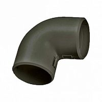 Поворот открывающийся на 90гр. CI32G черный (5 шт/комп) | код. CTA10D-CIG32-K02-005 | IEK