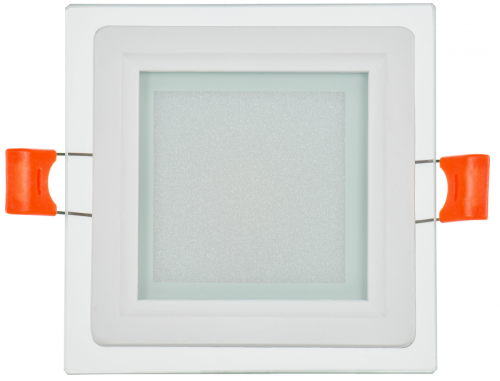 Светильник LED ДВО 1623 со стекл. квадр. 6Вт 4000К IP20 IEK | код LDVO0-1623-06-4000-K01 | IEK