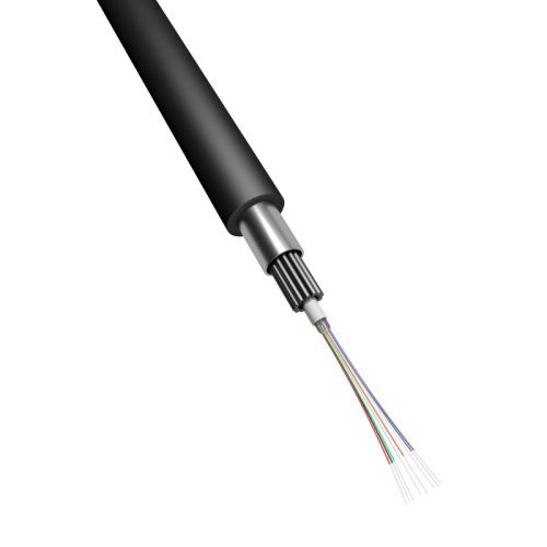 ВО кабель, бронированный стал. проволокой, алюм. лента, GYXTA, PE, внешний, 8 х OS2 | код LAN-OFC-GYXTA08S2 | LANMASTER