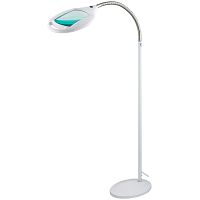 Лупа напольная REXANT, 3D, с подсветкой 42 LED, белая | код 31-0512 | REXANT