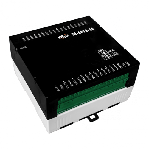 M-6018-16 CR 16-channel Analog Input Module using the DCON and Modbus Protocols (RoHS) | код 00-06123622 | ICP DAS M-6018-16 CR 16-channel Analog Input Module using the DCON and Modbus Protocols (RoHS) | код 00-06123622 | ICP DAS