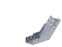 Лоток монтажный угловой 45 вверх ЛУ45В.100.65.376.1.1 | код Н0121350422 | СОЭМИ Ст.Оскол