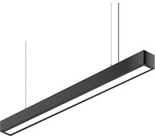 Светильник светодиодный линейный ДБО 1102 Опал 36Вт черный 4000К 1100х60х55 IP40 с БАП EKF | код TBL-1102-O-36-B-4K-40-A | EKF