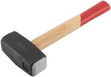 Кувалда кованая, деревянная ручка Профи 2.0 кг | код 45120 | FIT