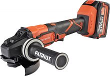 Углошлифовальная машина Patriot AG 125 Li UES 10000об/мин рез.шпин.:M22.2 d=125мм жестк.кейс (110303127) | код 1850476 | PATRIOT
