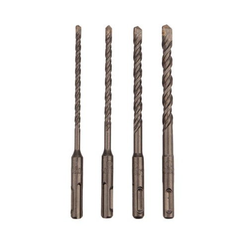 Набор буров по бетону 5-6-8-10х160мм 4шт пластик. коробка SDS PLUS | код KR-91-0405 | Kranz