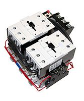 Пускатель электромагнитный ПМ12-063601 УХЛ4 В, 380В/50Гц, 4з+4р, 63А, реверсивный, с реле РТТ-231 53,5-63,0А, IP00 (ЭТ) | код ET000152 | Электротехник