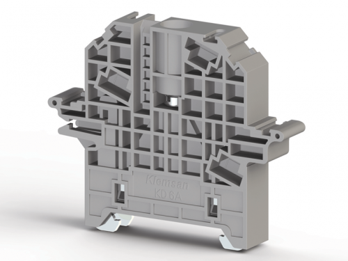 495 109, Упор на DIN-рейку MR35, высокий, с возм.устан. крышки и опломбировки, (серый), KD 6A | код 0.0.0.4.95109 | KLEMSAN 495 109, Упор на DIN-рейку MR35, высокий, с возм.устан. крышки и опломбировки, (серый), KD 6A | код 0.0.0.4.95109 | KLEMSAN