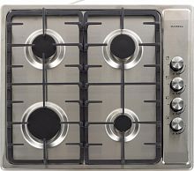 Газовая варочная поверхность Darina 1T1 BGM 341 12 X нержавеющая сталь | код 1067743 | DARINA