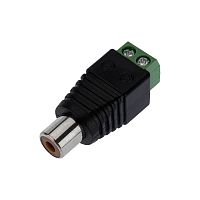 Разъем гнездо RCA с клеммной колодкой (блистер) REXANT | код 14-0414 | REXANT