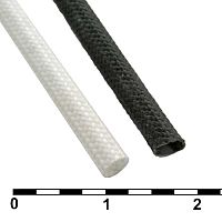 Силиконовая трубка RUICHI ТКСП Ф2.5 белая 1200V, армированная | код 77865 | Ruichi