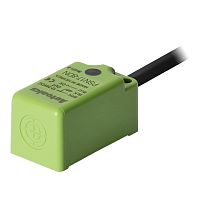 Датчик индуктивный, Sn=8мм, выход NPN NO, частота срабатывания 200Гц, Uпит. 12…24V DC, прямоугольный корпус 18?18?35мм (пластик) с кабелем 2м, IP67 | код PSN17-8DN | AUTONICS