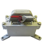 Пост управления КУ123-11У2, один элемент, 1з+1р, диаметр отверстия 12мм, IP56 | код ET006313 | Электротехник