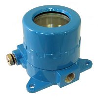 Корпус для полевого датчика давления SANHE BP18-1, синий, алюминиевый | код 108930 | Sanhe