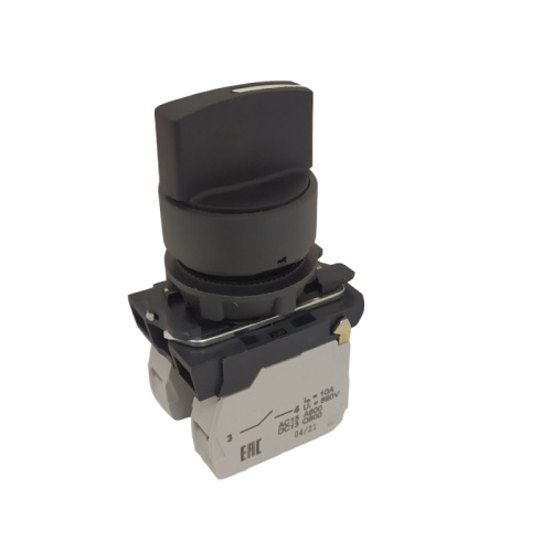 Переключатель КПЕ2122Р-черный-2но+2нз-ручка-фикс-3поз-IP40 | код 311138 | КЭАЗ Переключатель КПЕ2122Р-черный-2но+2нз-ручка-фикс-3поз-IP40 | код 311138 | КЭАЗ