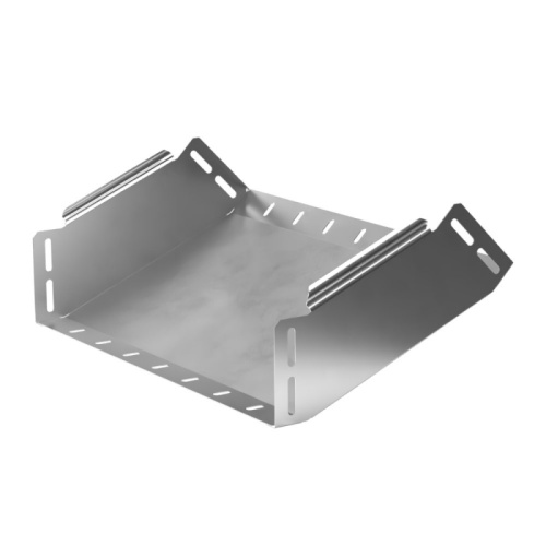 Угол вертикальный внутренний 45 градусов Стандарт INOX (AISI 304) 400х100 Промрукав | код PR16.3156 | ПРОМРУКАВ