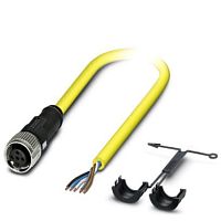 Кабель для датчика / исполнительного элемента SAC-HZ-5P- 5,0-542/M12FS BK | код 1409636 | PHOENIX CONTACT