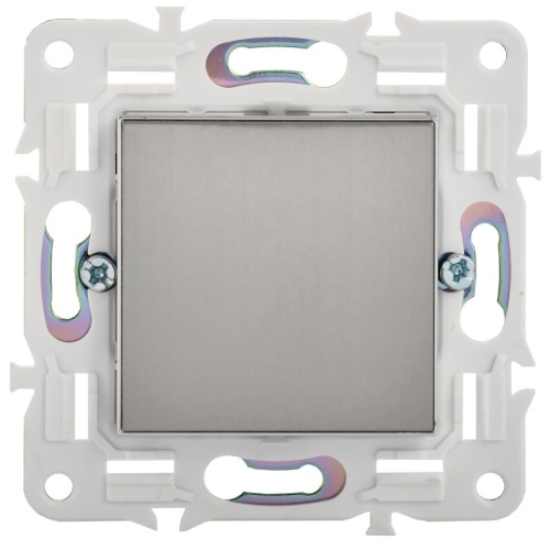 SKANDY Заглушка с суппортом SK-C01N никель IEK | код SK-PL10-K50 | IEK фото 2