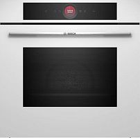 Духовой шкаф Электрический Bosch Serie 8 HBG7341W1 белый | код 2005693 | BOSCH