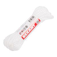 Шнур 7 мм 10 м белый REXANT | код 77-0710-1 | REXANT