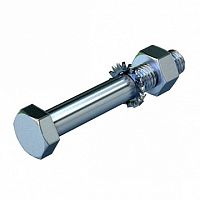 Комплект Болт+Шайба+Гайка M12x100SKS 12X100 F (упак. 20шт) | код. 6418295 | OBO Bettermann