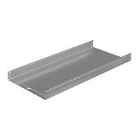 Лоток листовой неперфорированный 500х80 L3000 сталь 1мм "Быстрый монтаж ПЛЮС" LNplus80-500-1.0-3000 оцинк. КМ PL0351