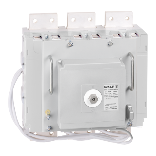 Автоматический выключатель ВА56-43-304730-2000А-440DC-НР230АС/220DC-ПЭ230АС-УХЛ3 | код 317165 | КЭАЗ