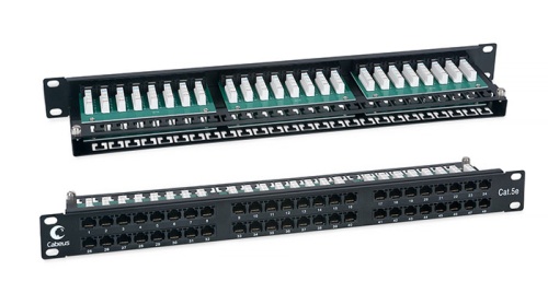 Cabeus PLHD-48-Cat.5e-Dual IDC-1U Патч-панель высокой плотности 19, 1U, 48 портов RJ-45, категория 5e, Dual IDC | код 7487c | Cabeus Cabeus PLHD-48-Cat.5e-Dual IDC-1U Патч-панель высокой плотности 19, 1U, 48 портов RJ-45, категория 5e, Dual IDC | код 7487c | Cabeus