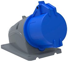 Розетка стационарная ССИ-123 32А-6ч/200-250В 2Р+РЕ IP44 MAGNUM | код. PSN11-032-3 | IEK