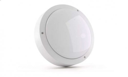 ULW-K15A 25W/5000K IP54 WHITE Светильник светодиодный влагозащищенный. Круг. Белый свет (5000K). 3000Лм. 220X70мм. Корпус белый. ТМ Uniel | код UL-00004258 | Uniel