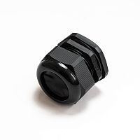 Кабельный ввод (сальник) PG 42 (IP68) d отверстия 32-38 мм черный (2 шт/уп) Промрукав | код PR08.7081 | ПРОМРУКАВ