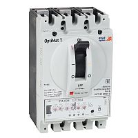 Выключатель автоматический OptiMat T160S ETA-COM 160A 3P | код 356545 | КЭАЗ