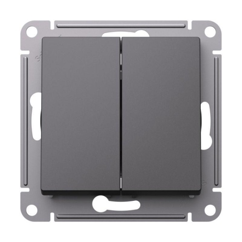 Переключатель перекрестный 2-кл. AtlasDesign 2хсх.7 10АХ механизм базальт | код ATN001473 | Systeme Electric Переключатель перекрестный 2-кл. AtlasDesign 2хсх.7 10АХ механизм базальт | код ATN001473 | Systeme Electric