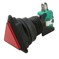 Кнопка GMSI RUICHI GMSI-6B-T, no(nc)+nc(no), красная | код 72252 | Ruichi