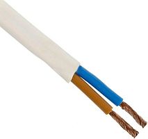 Провод ПВСмб 2х4 (бухта 100м) белый Народный ТРТС | код SQ0118-0933 | РЭМЗ ТМ