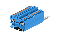 TPS2.5-2-BU Клемма TP 1-1 проходная угловая, сеч.2.5мм2, син., шт | код TPS2.5-2-BU | SUPU