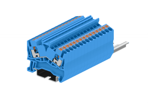 TPS2.5-2-BU Клемма TP 1-1 проходная угловая, сеч.2.5мм2, син., шт | код TPS2.5-2-BU | SUPU TPS2.5-2-BU Клемма TP 1-1 проходная угловая, сеч.2.5мм2, син., шт | код TPS2.5-2-BU | SUPU